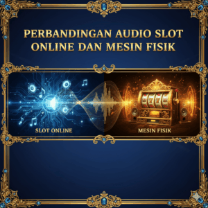 Perbandingan Audio Slot Online dan Mesin Fisik